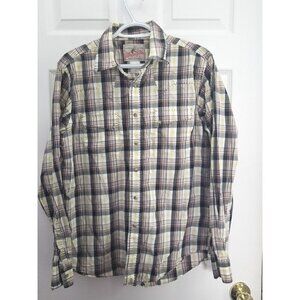 Vintage Wrangler "American Cowboys Choose" Pearl Snap Mens Med. Contrast Stitch